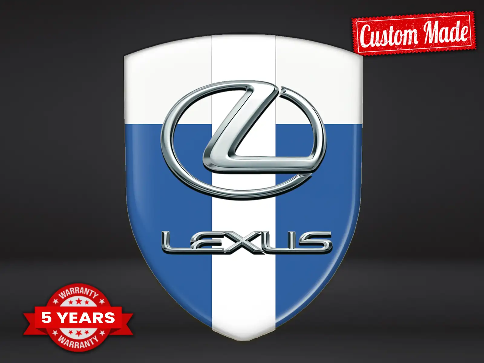 Lexus Etichetta Adesiva Resistente Pregiata Professionale